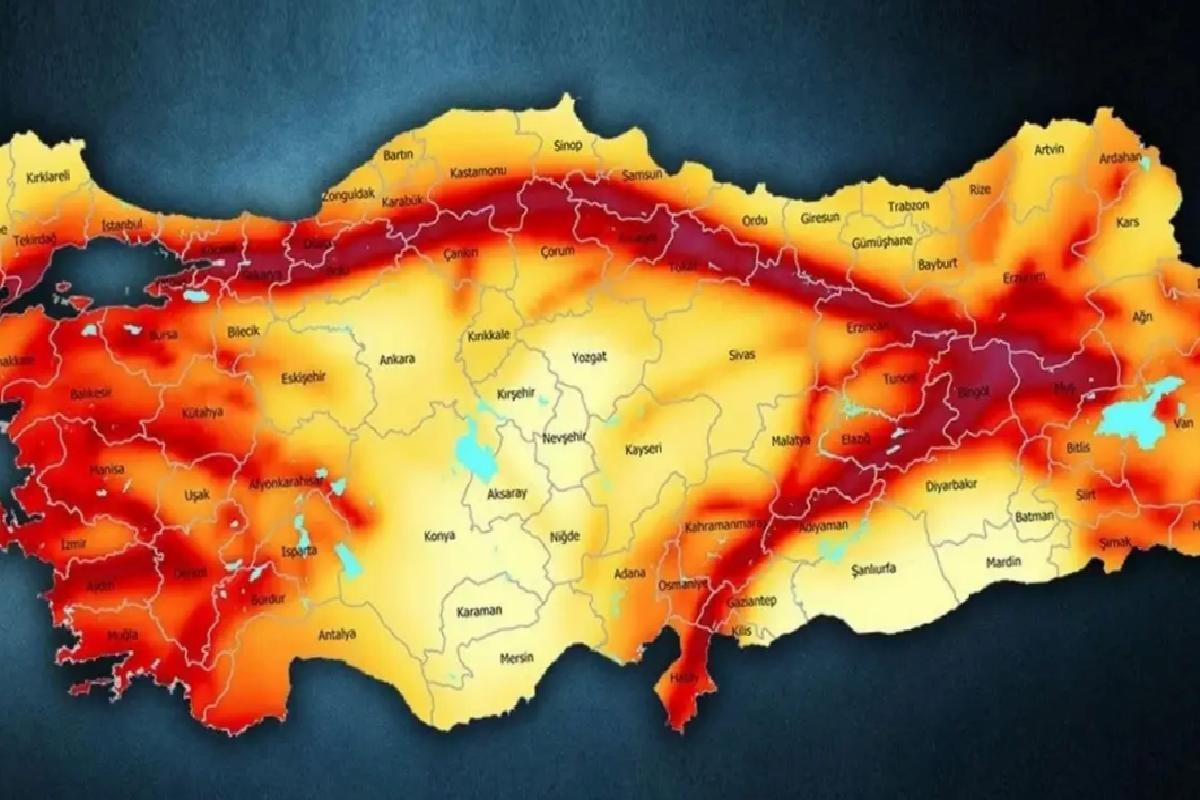 Deprem haritası güncellendi! İşte en güvenli 23 il