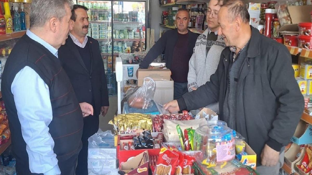 Destici, CHP’nin boykot çağrına karşı alışveriş yaptı