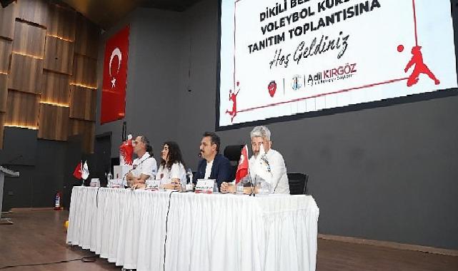 Dikili Belediyesi’nden Voleybol Altyapısına Güçlü Adım