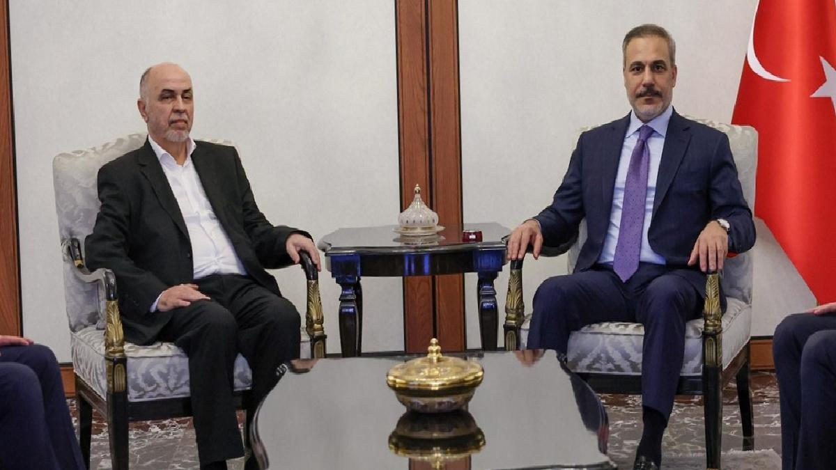 Dışişleri Bakanı Hakan Fidan, Hamas heyetiyle görüştü