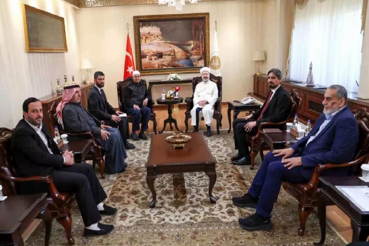 Diyanet’ten Filistinli Alimlere Destek