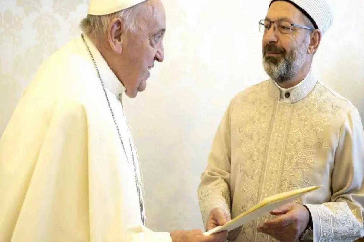 Diyanet’ten Papa Franciscus’a Taziye