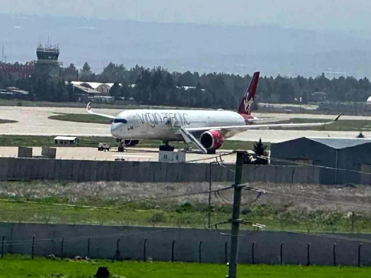 Diyarbakır’da Acil İniş Yapan Uçak Havalandı