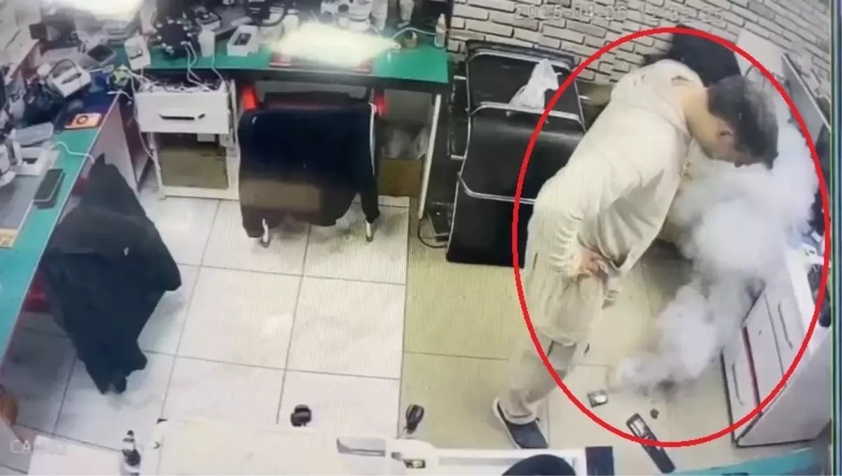 Diyarbakır’da Telefon Bataryası Patladı