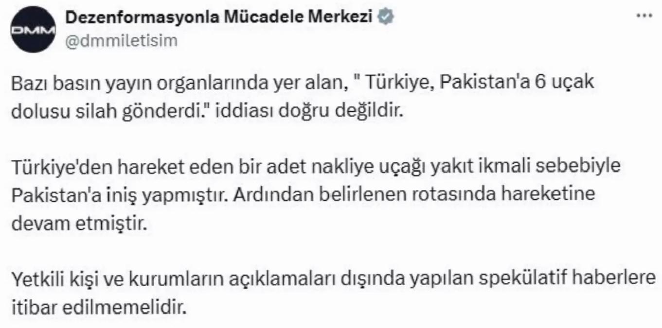 DMM’den Silah İddiasına Yanıt
