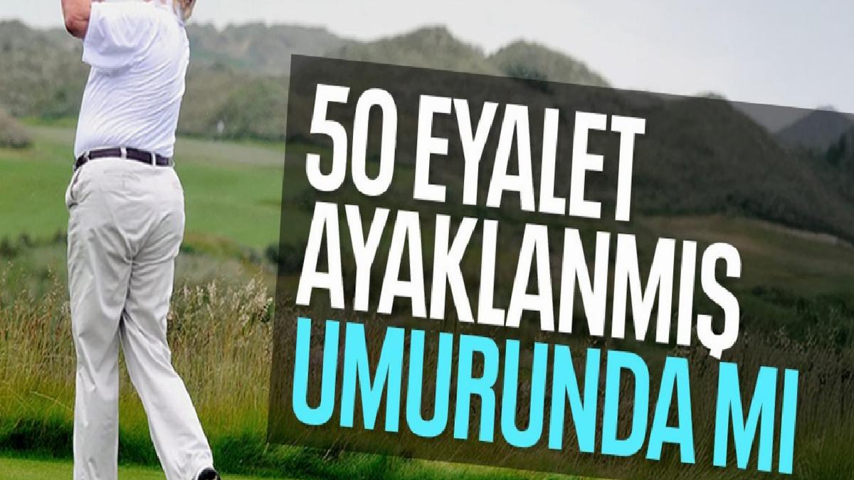 Donald Trump Beyaz Saray çalışanlarını golf etkinliğine götürdü