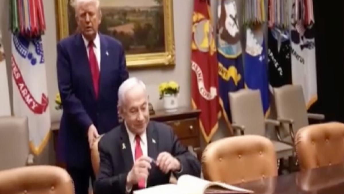 Donald Trump yine Binyamin Netanyahu’nun sandalyesini düzeltti