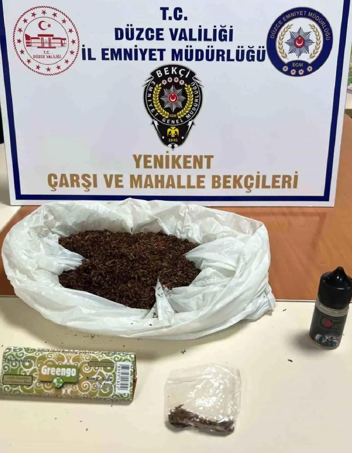 Düzce’de Gece Kartalları Uyuşturucu Ele Geçirdi