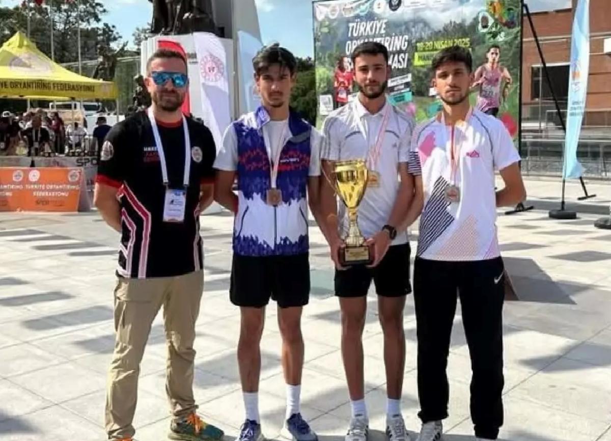 Düzce’nin Oryantiring Şampiyonu