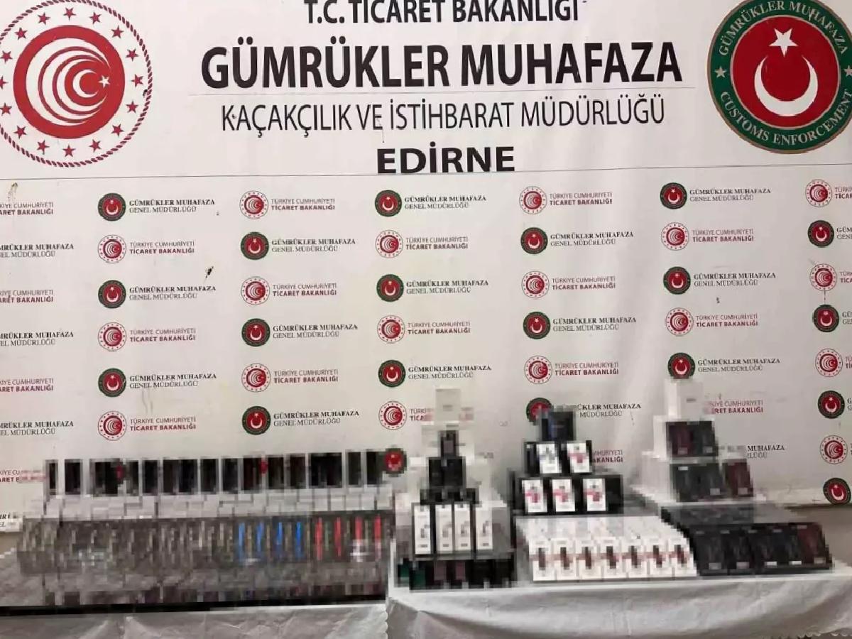 Edirne’de Kaçakçılık Operasyonu