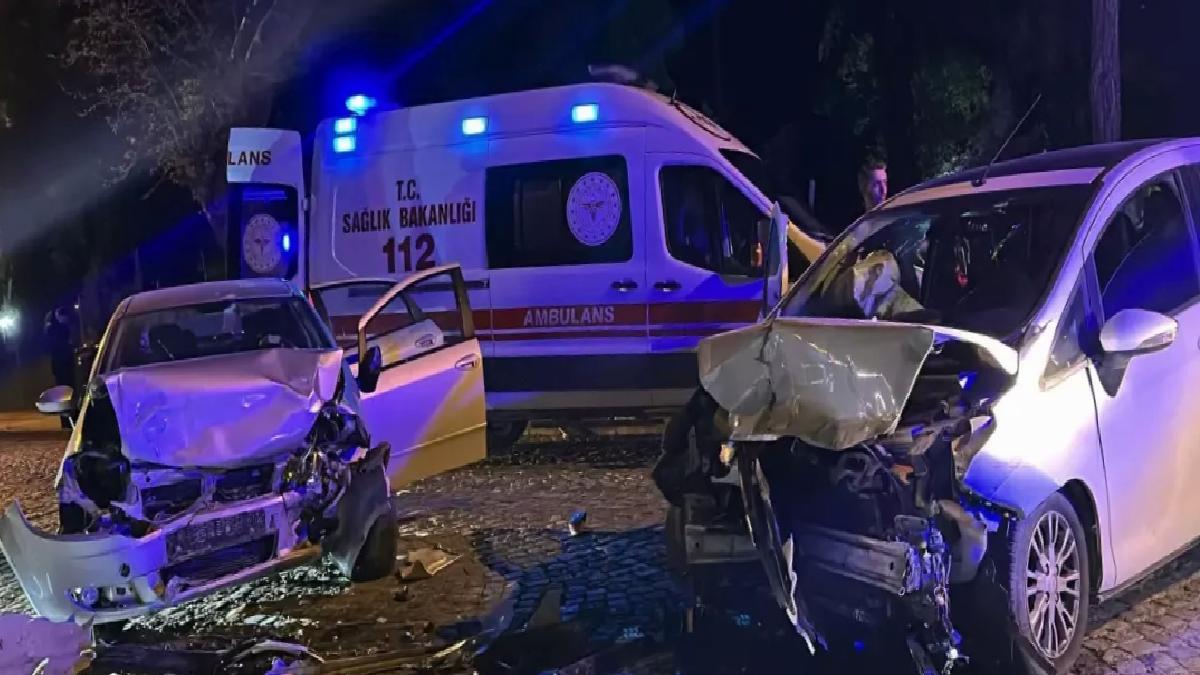 Edirne’de Trafik Kazası: 4 Yaralı