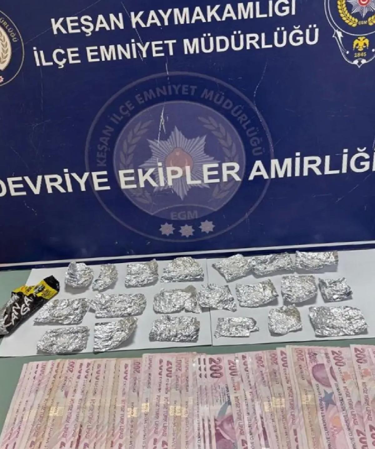 Edirne’de Uyuşturucu Operasyonu: 3 Gözaltı