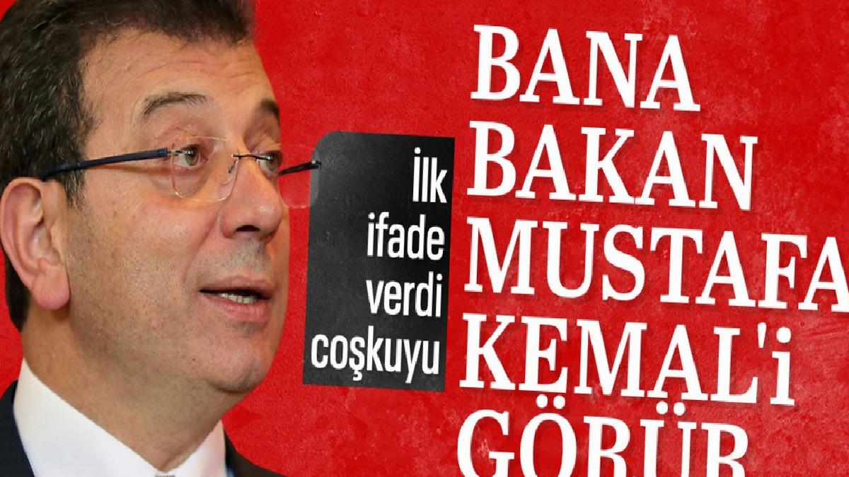 Ekrem İmamoğlu: Bana bakan Atatürk’ü görür