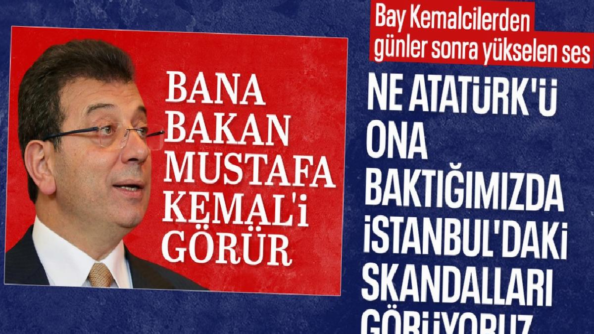 Ekrem İmamoğlu’nun kendini Atatürk’e benzetmesine parti içinden sert tepki