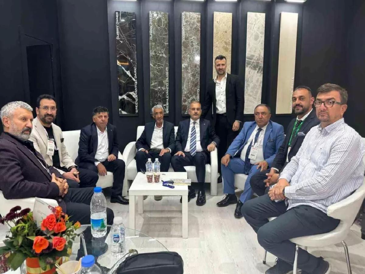 Elazığ’dan Mermer Fuarı Ziyareti