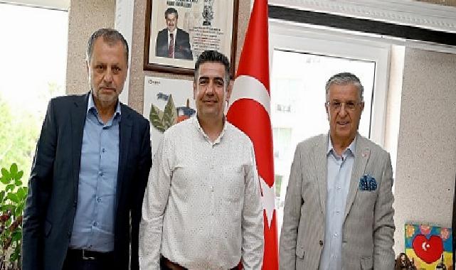 Emekli olan personelden veda ziyareti