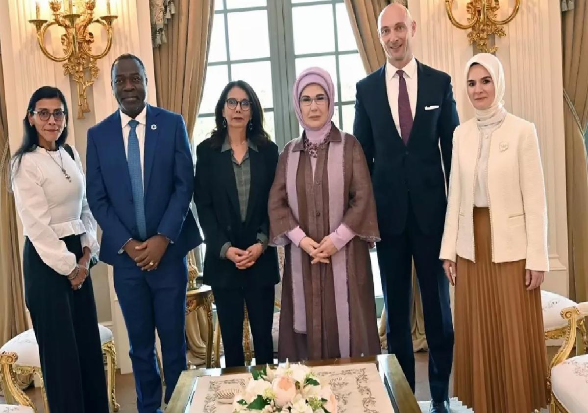 Emine Erdoğan, BM Genel Sekreteri Çocuklara Yönelik Şiddet Özel Temsilcisi M’jid ile görüştü