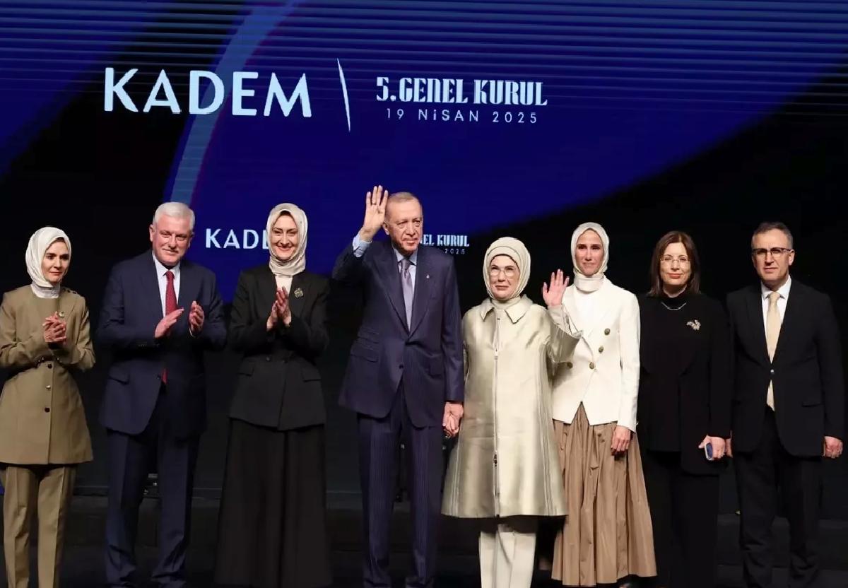 Emine Erdoğan, KADEM’in yeni yönetimini tebrik etti
