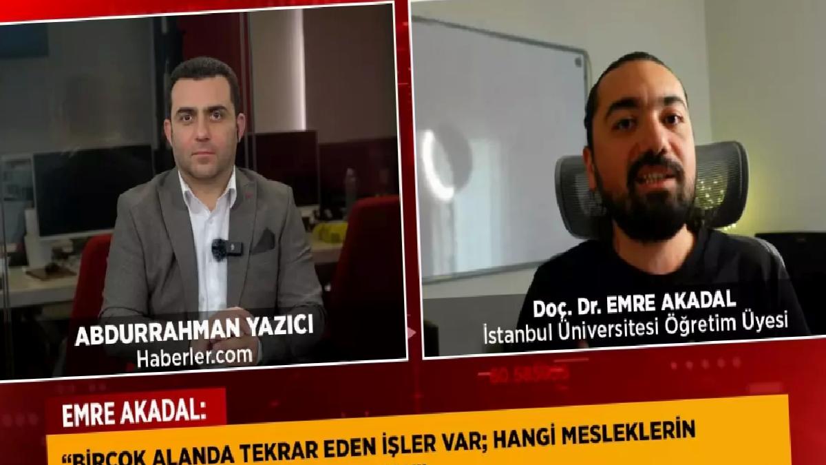 Emre Akadal: Yapay zeka, bazı insanların işini elinden alacak