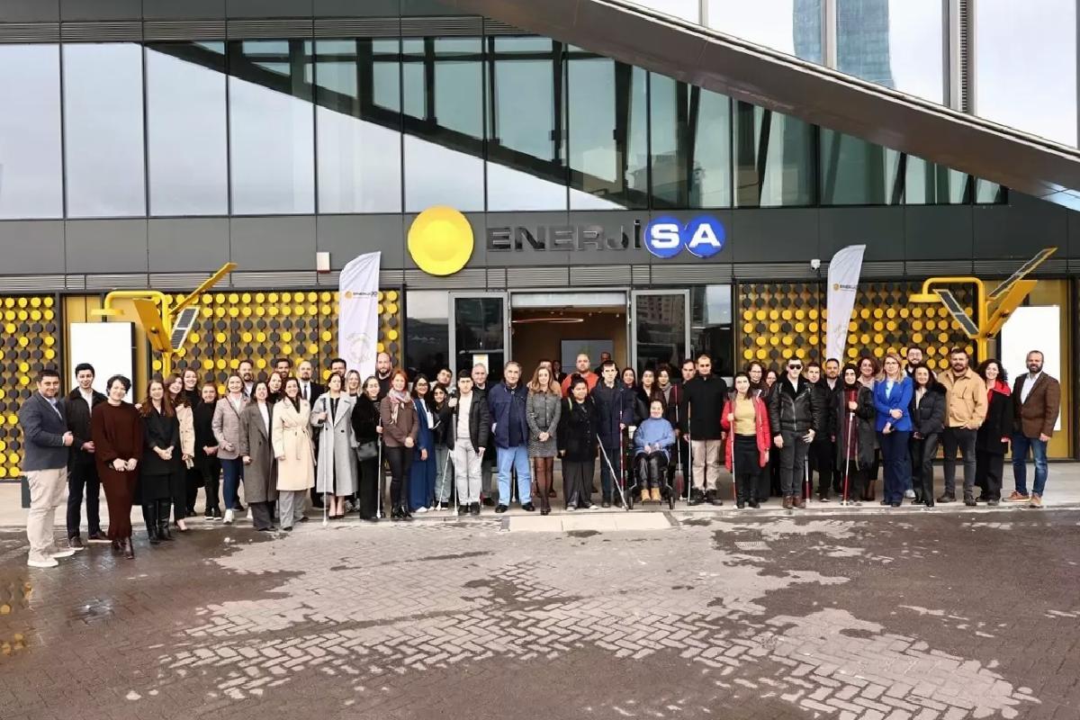 Enerji Tüneli Görme Engellilere Açıldı
