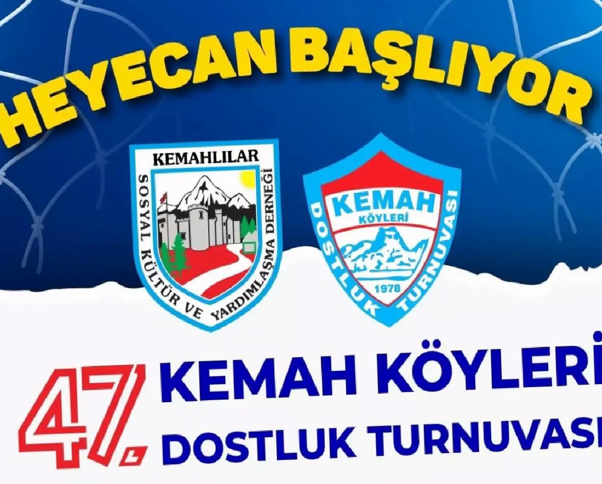 Erzincan Kemah Köyleri Dostluk Turnuvası Başlıyor