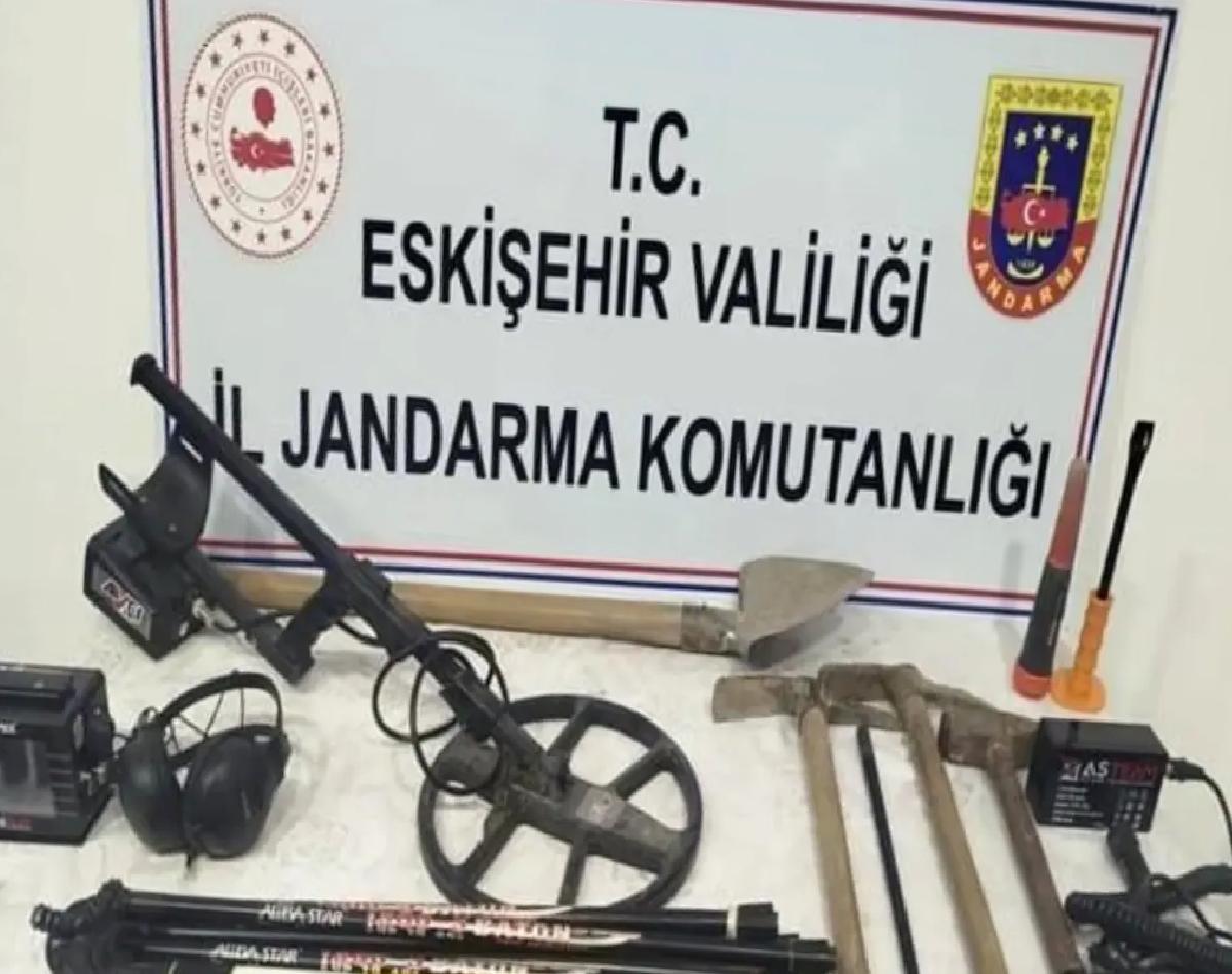 Eskişehir’de Kaçak Kazı Operasyonu