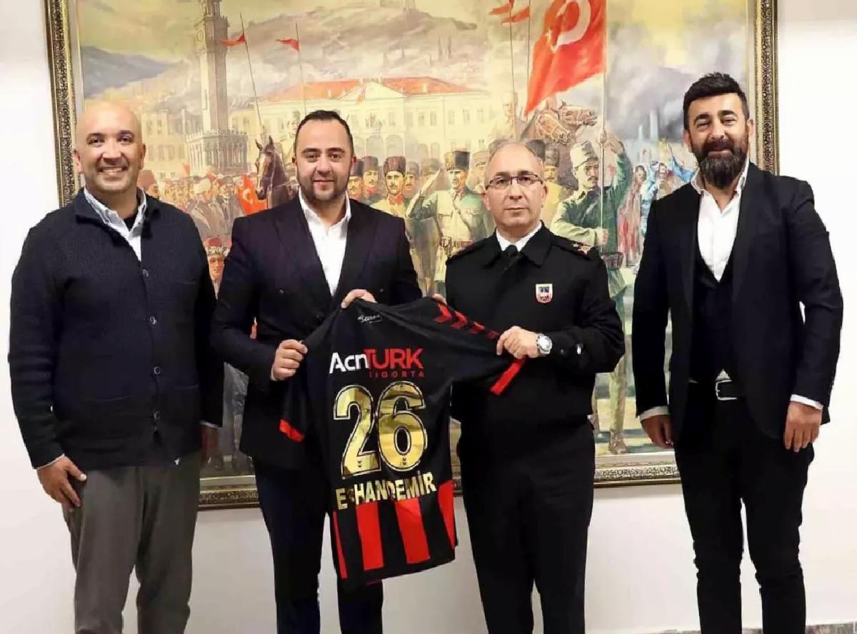 Eskişehirspor’dan Jandarma Komutanına Ziyaret