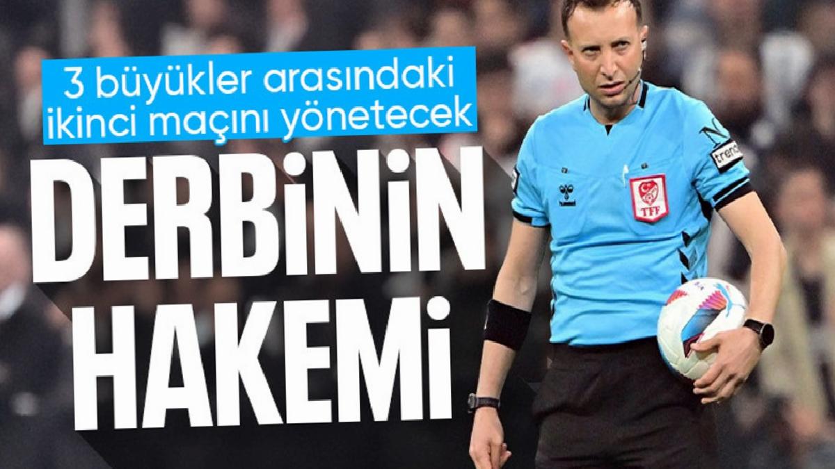 Fenerbahçe-Beşiktaş derbisinin hakemi açıklandı