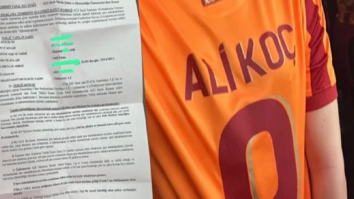 Fenerbahçe-Galatasaray derbisinde ‘Ali Koç forması’ krizi
