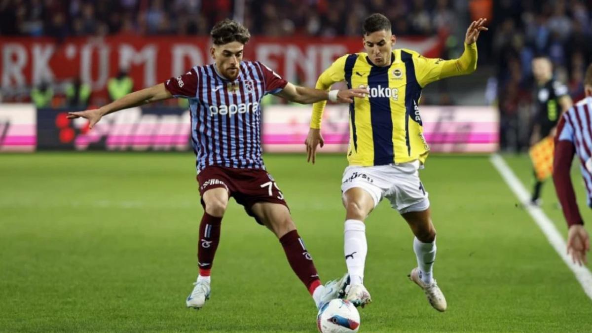Fenerbahçe – Trabzonspor: Muhtemel 11’ler