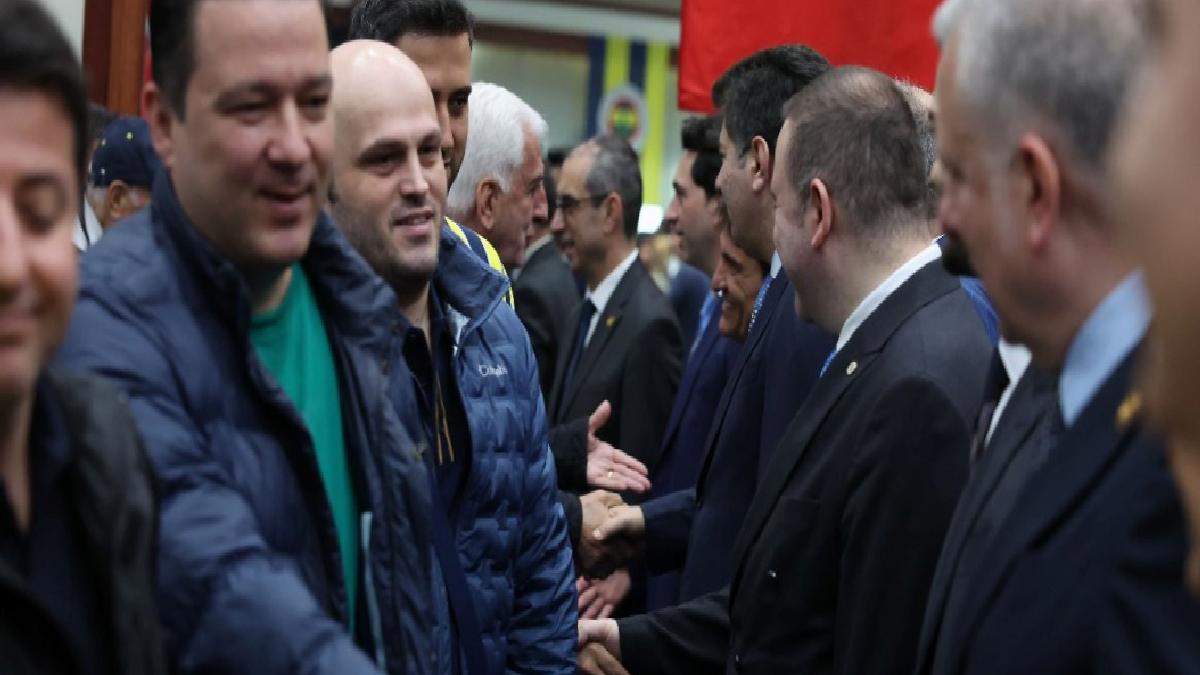 Fenerbahçe’de bayramlaşma töreni düzenlendi