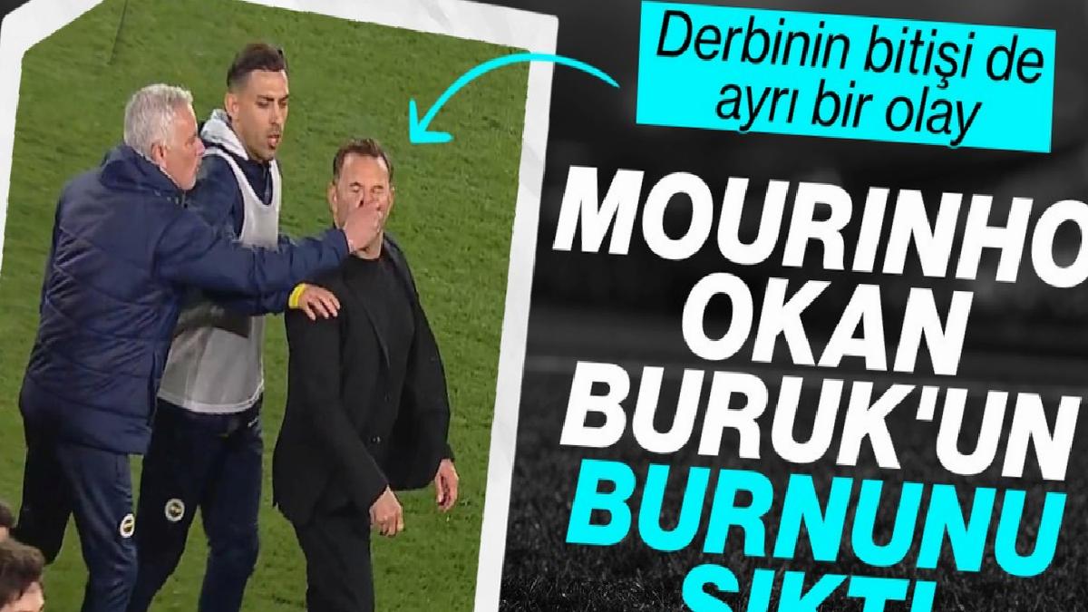 Fenerbahçe’de Jose Mourinho’dan Okan Buruk’a olay hareket