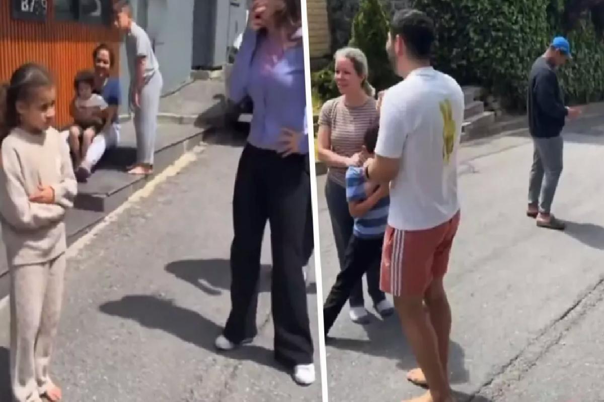 Fenerbahçeli yıldızın eşi ve çocukları yalın ayak sokağa fırladı