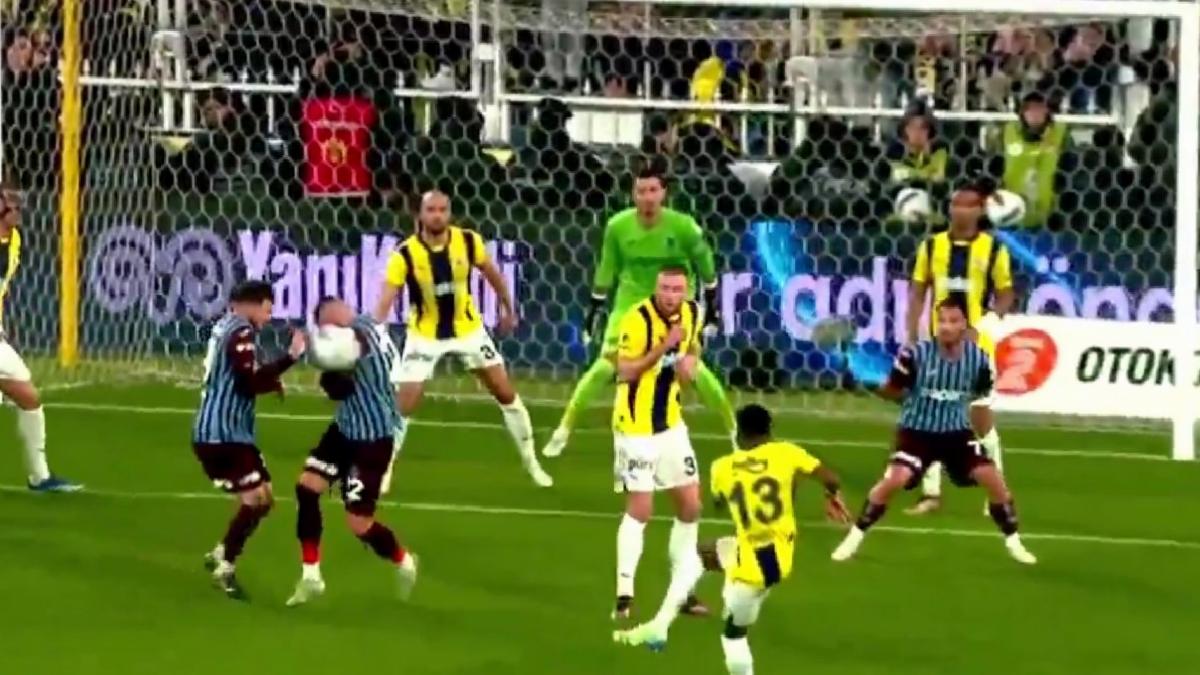 Fenerbahçe’nin Trabzonspor maçında penaltı beklentisi