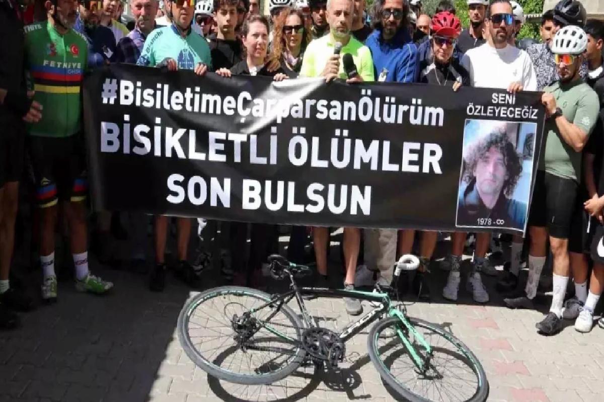 Fethiye’de Bisikletli Özgür Alkan Anıldı