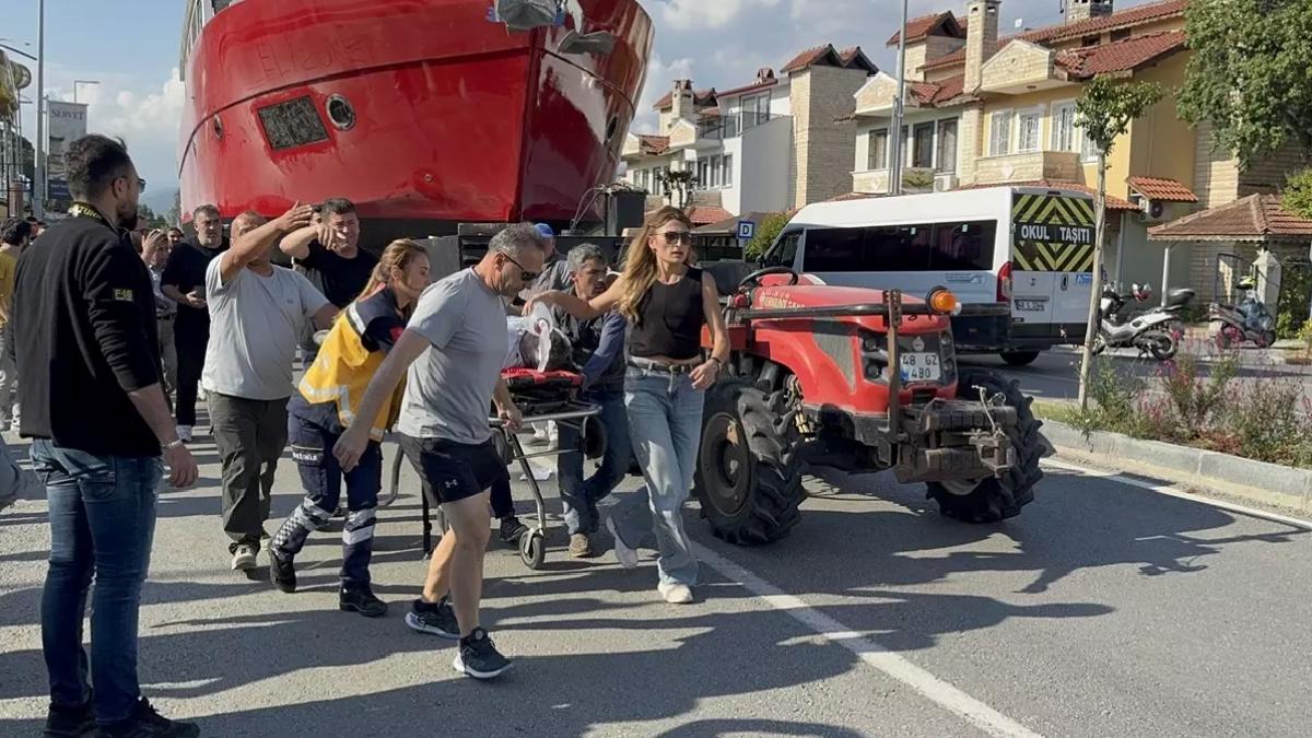 Fethiye’de Traktör Römorku Altında Kayıp