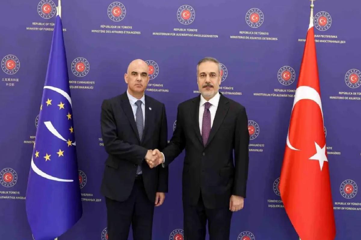 Fidan ve Berset’ten İş Birliği Görüşmesi