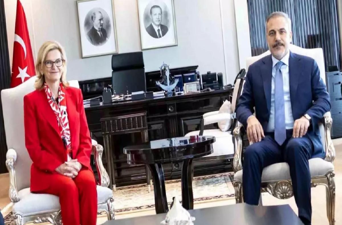 Fidan ve Bogdan-Martin Görüştü
