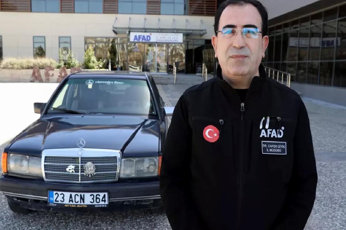 Filistinlilere destek için arabasını bağışladı