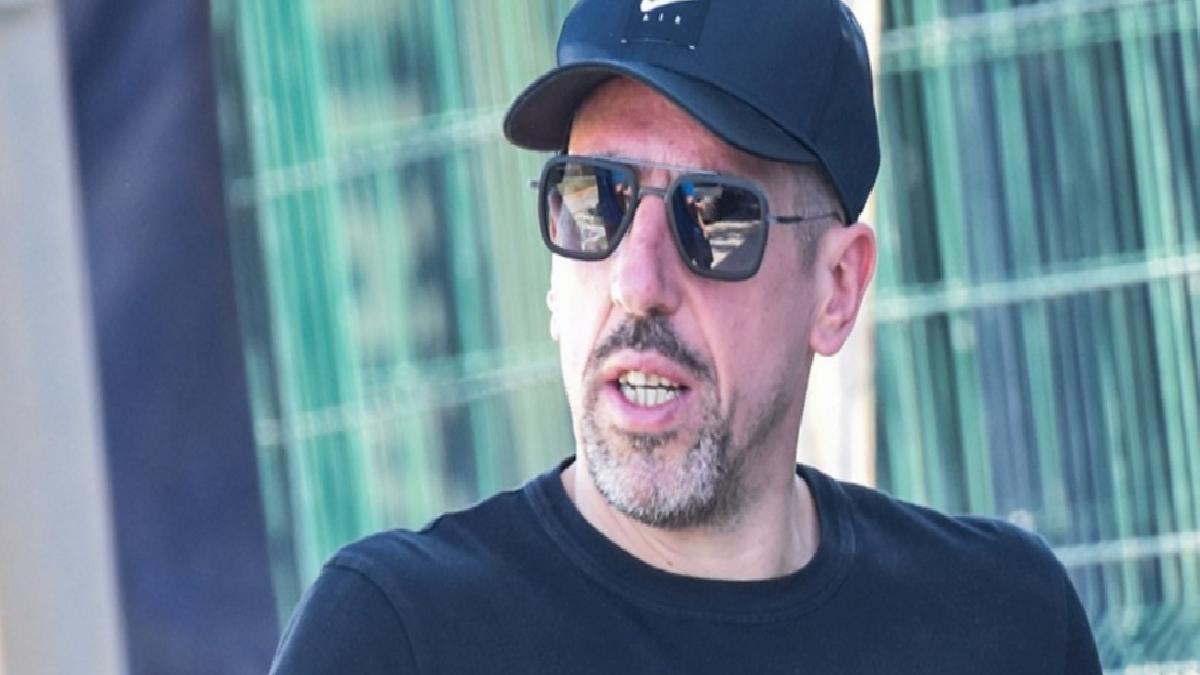 Franck Ribery, Antalya’da oğlunu izledi