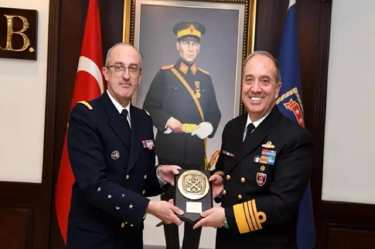 Fransa Deniz Kuvvetleri Komutanı Türkiye’de