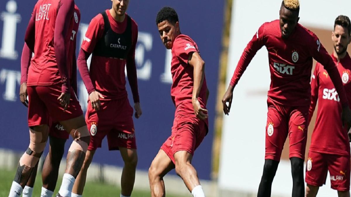 Galatasaray, Bodrum FK maçı hazırlıklarını sürdürdü