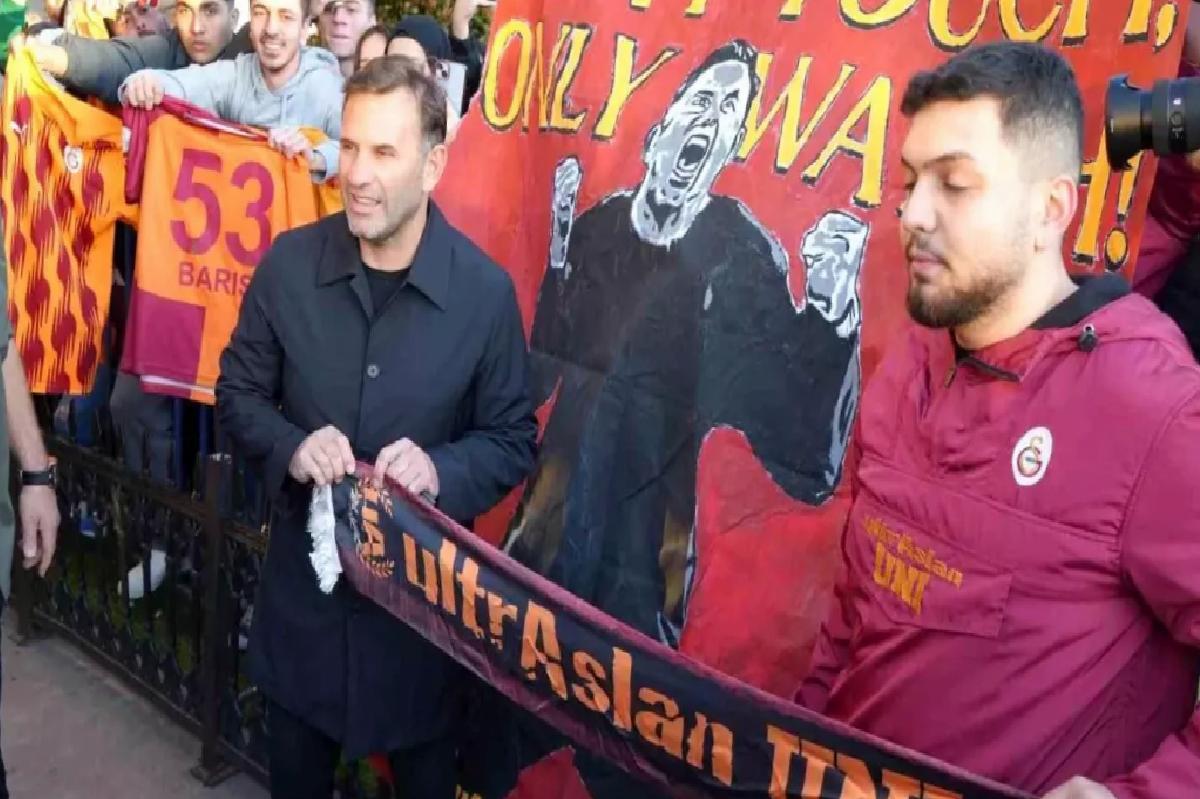 Galatasaray Samsun’a Çiçeklerle Geldi
