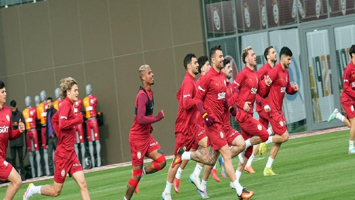 Galatasaray, Samsunspor maçı hazırlıklarını sürdürdü