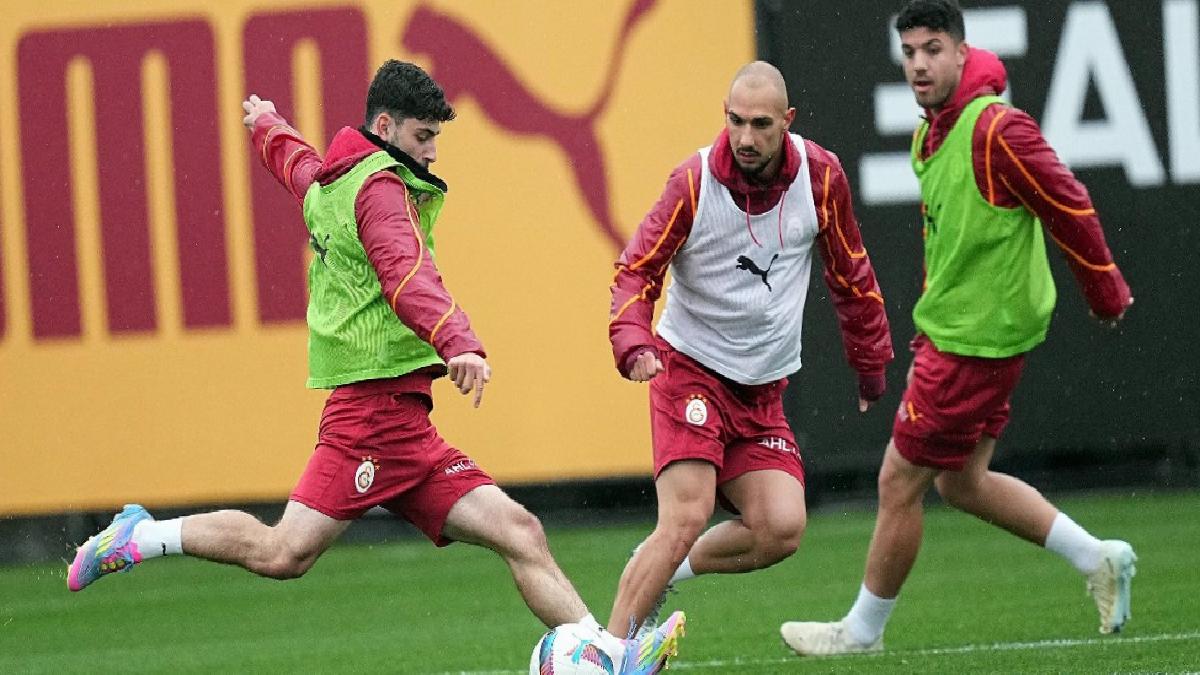 Galatasaray, Samsunspor maçının hazırlıklarını sürdürdü