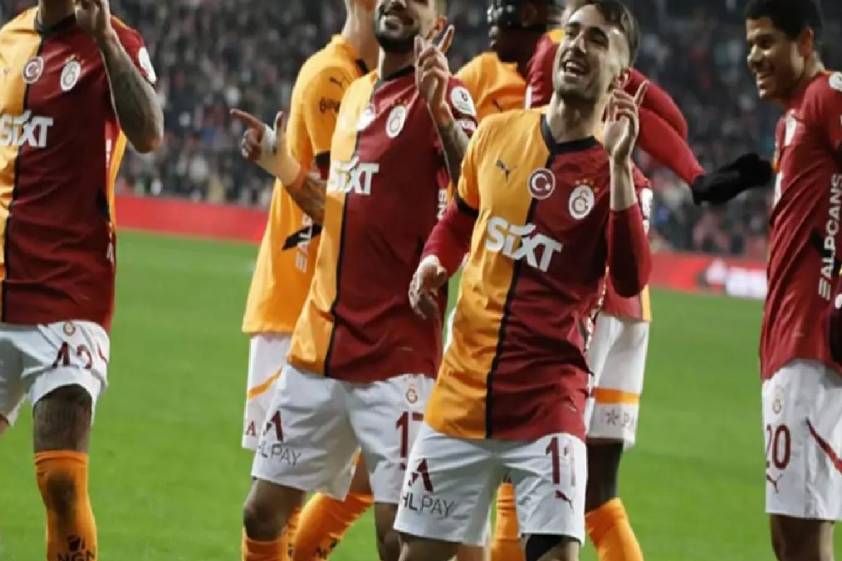 Galatasaray, Samsunspor’u deplasmanda 2-0 yendi