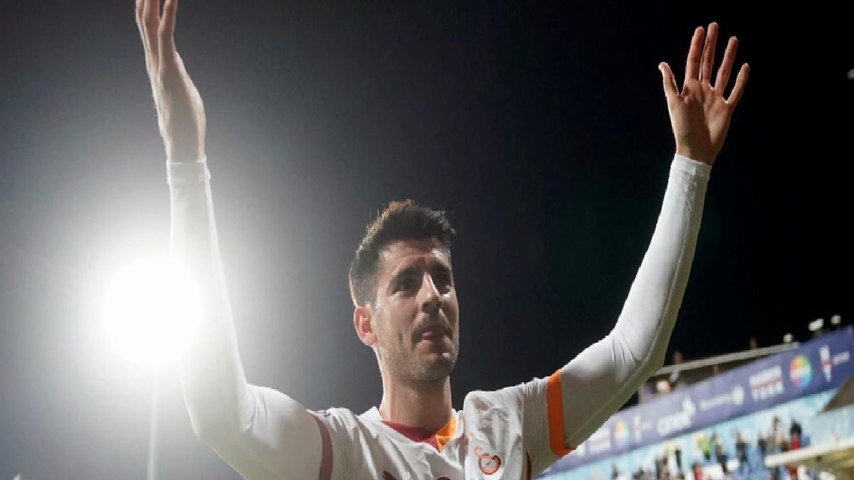 Galatasaray’da galibiyet 3’lüsü Alvaro Morata’dan geldi