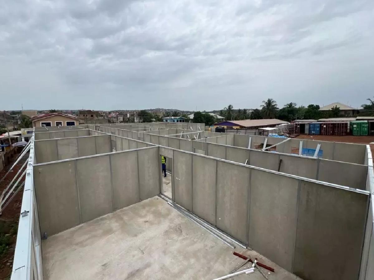 Gana’da Prefabrik Okul İnşaatı Başladı