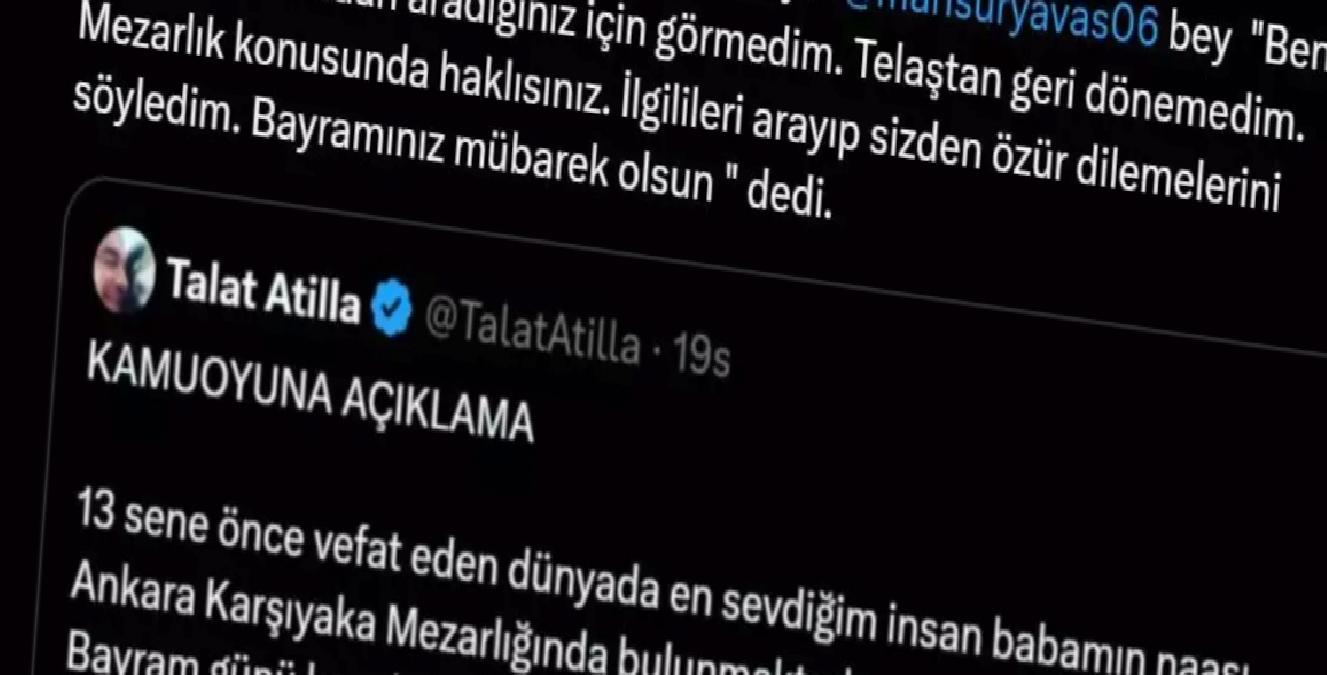 Gazeteci Talat Atilla’dan Erdal Beşikçioğlu’na Tepki: Mezarı Film Seti Olarak Kullanmak Vicdansızlık
