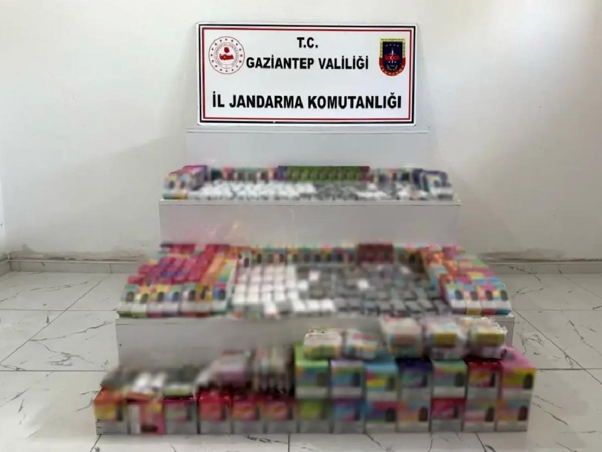 Gaziantep’te 2 Milyon TL’lik Kaçak Elektronik Sigara Ele Geçirildi